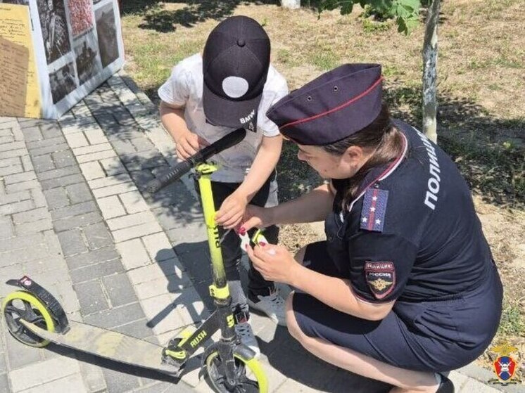 Автоинспекторы Генического МО побеседовали с велосипедистами и самокатчиками