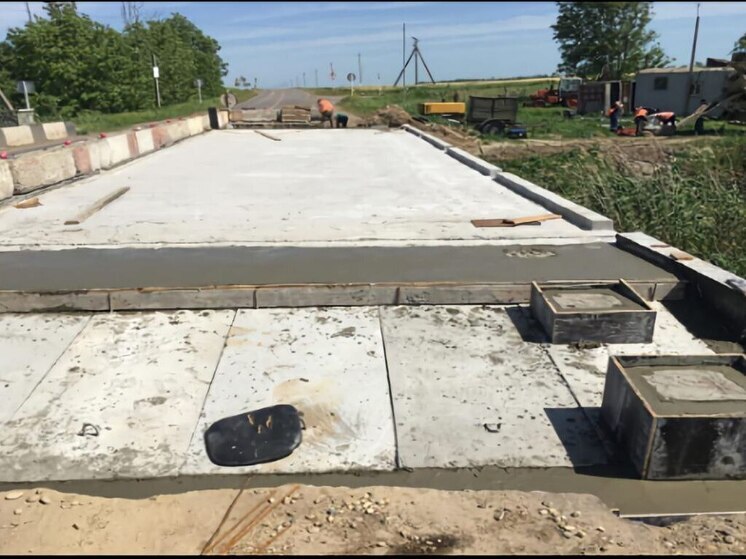 Ремонт моста на дороге «Красногвардейское – Покровское» завершат осенью