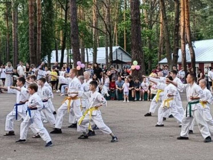  В тамбовском спортивно-оздоровительном лагере «Салют» стартовала первая смена