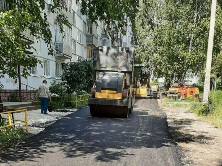 В Пензе по программе «Мой двор» отремонтировано более 17 тысяч кв. м дорог