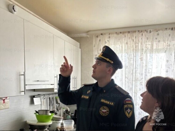 Сотрудники МЧС посетили дома многодетных семей в Троснянском районе Орловской области