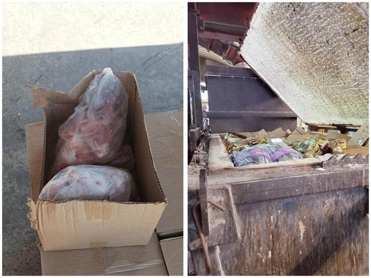 В Омске уничтожили почти полторы тонны опасных продуктов из магазинов «Маяк»
