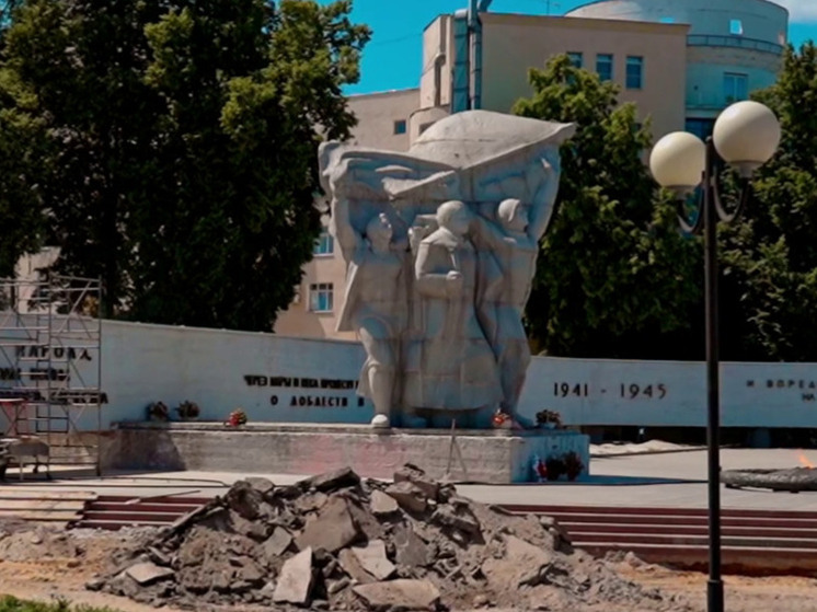 Благоустройство площади Победы Рязани стартовало в рамках нацпроекта