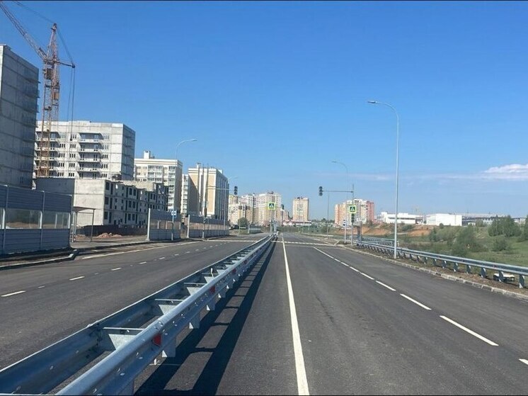 В Чебоксарах запущено движение по новой дороге