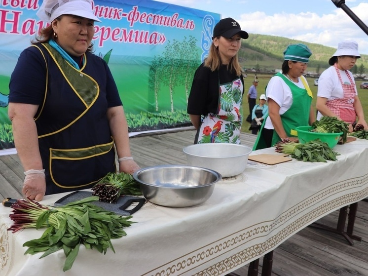 Первый в Бурятии памятник черемше установили в Закаменском районе