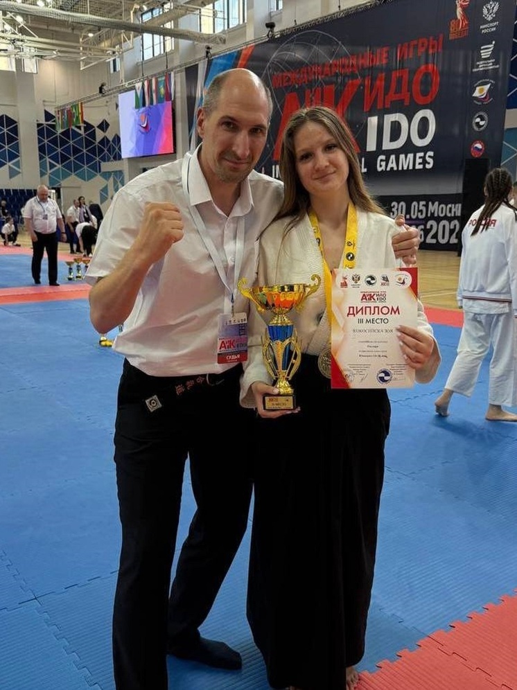Спортсменка из Салехарда взяла бронзу международных игр по айкидо