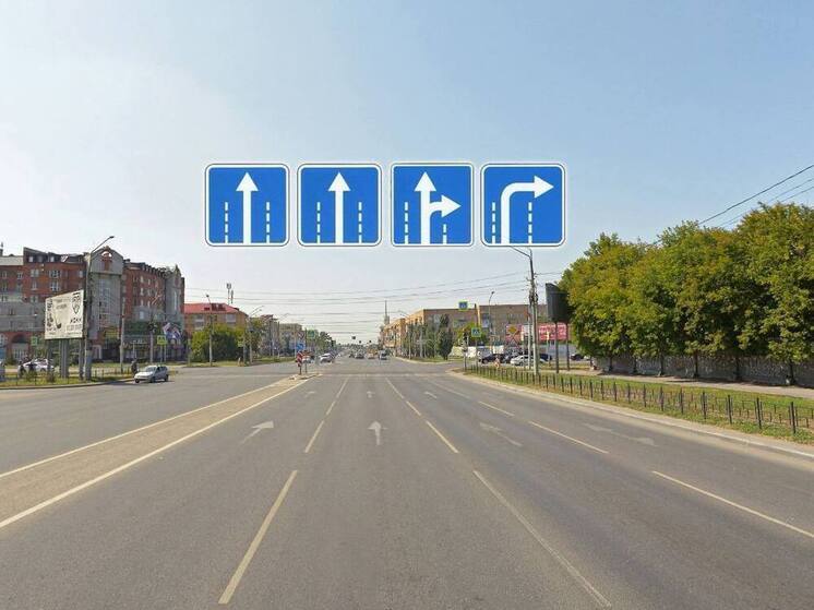 В Омске изменилась схема движения на перекрёстке Масленникова и Жукова