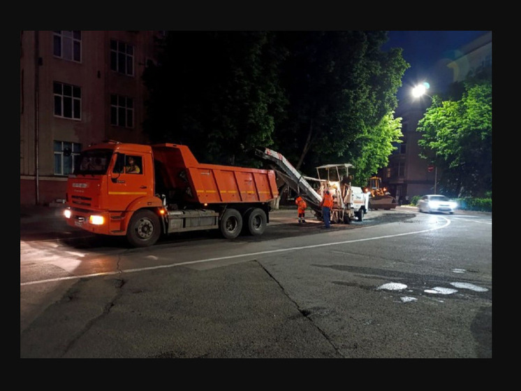 В центре Кемерова начался ремонт дорог