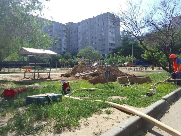В Ворошиловском районе Волгограда подключили 2 новых участка к водопроводу