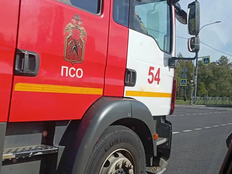 В Великом Новгороде пожарные тушили легковой автомобиль