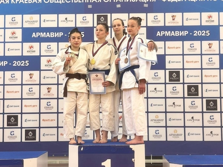 Сочинки стали первыми на первенстве Краснодарского края по дзюдо