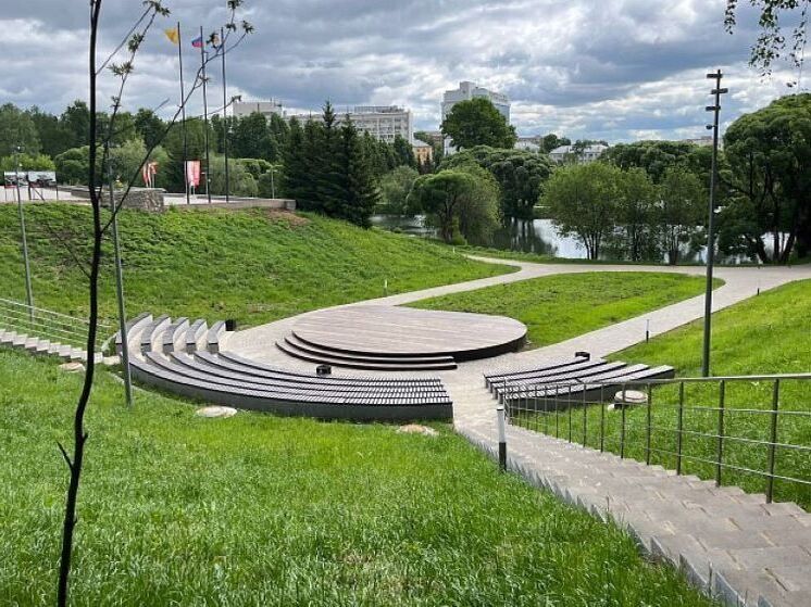 В кировском парке появится смотровая площадка с трибунами