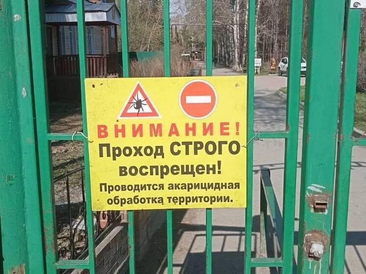 В Новосибирской области завершена акарицидная обработка территорий от клещей на 91,5%