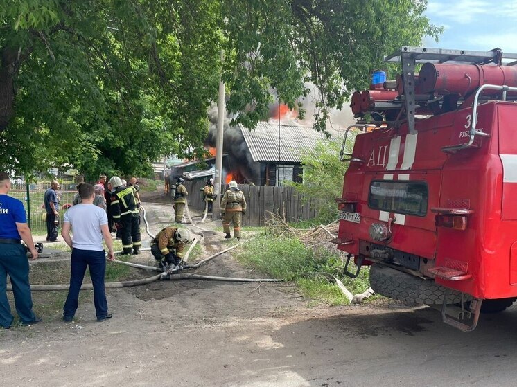 В Рубцовске на вспыхнувшем из-за сигареты пожаре погибли два человека