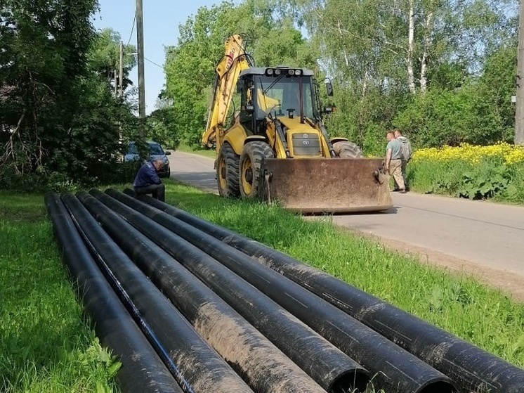 В Старорусском округе начался капитальный ремонт водопровода