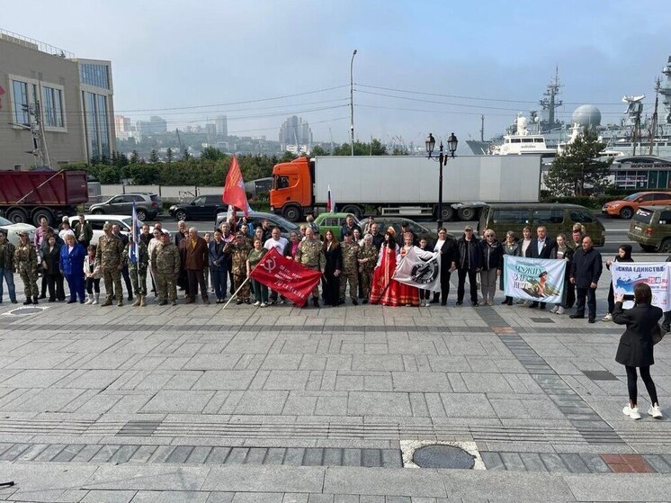 Автопробег Владивосток - Курск, посвященный 80-летию Победы, сделает остановку в Иркутске