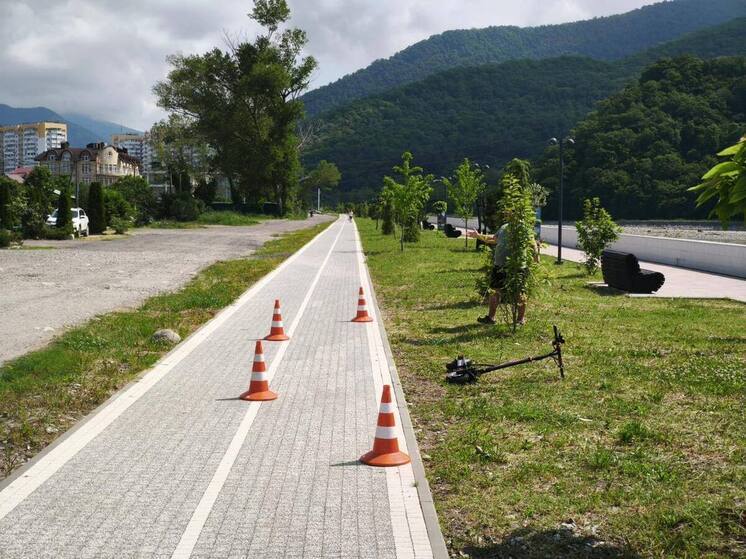 Десятилетний самокатчик сбил пенсионерку в Лазаревском районе