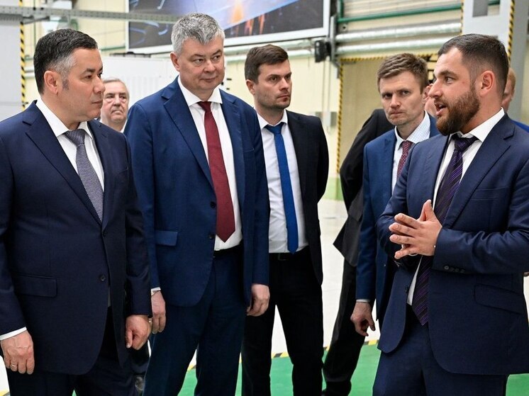Губернатор Игорь Руденя ознакомился с работой технопарка «Савёловский» в Кимрах