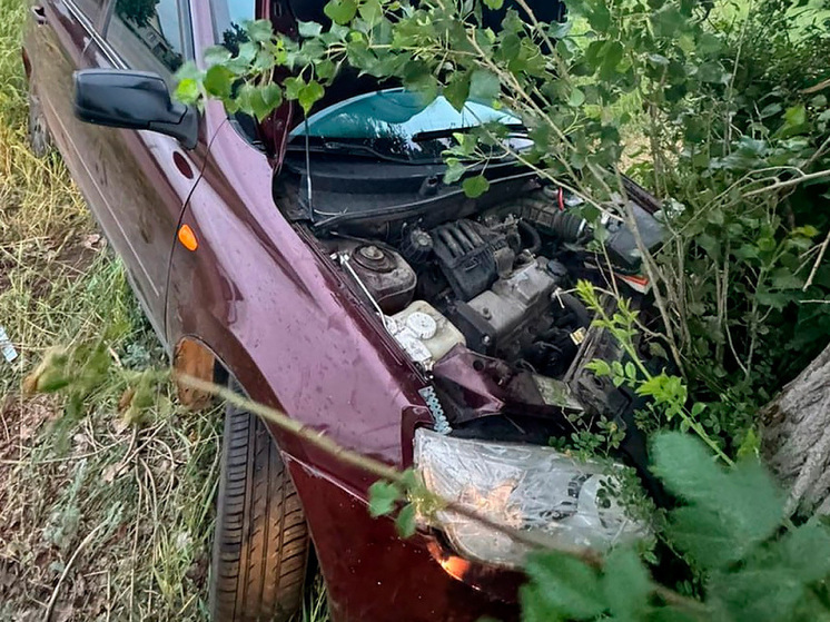 Две школьницы получили травмы в результате аварии под Воронежем