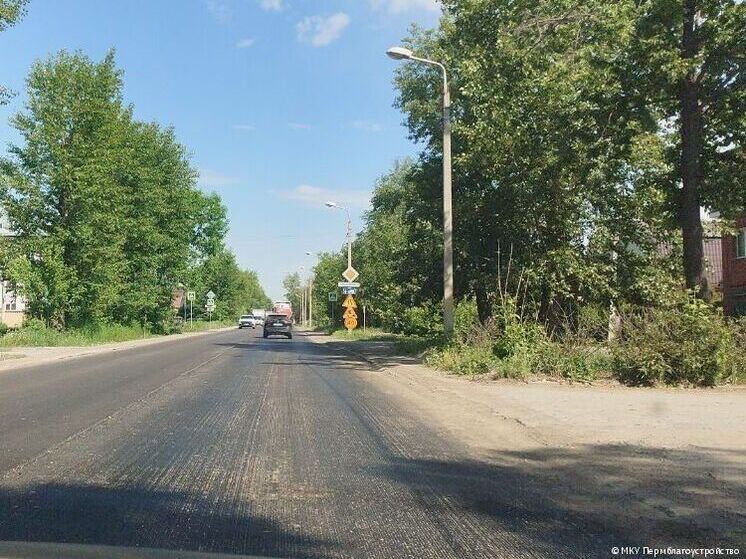 В столице Прикамья продолжается ремонт дорог