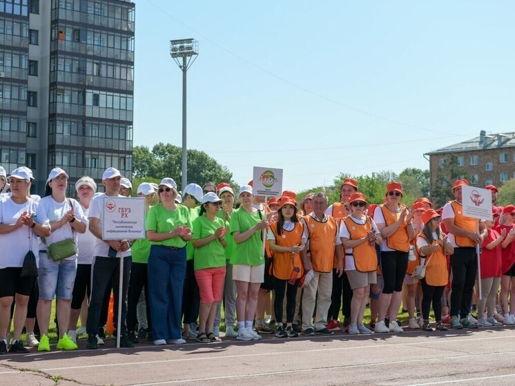 Спартакиада собрала около 800 работников здравоохранения Хакасии