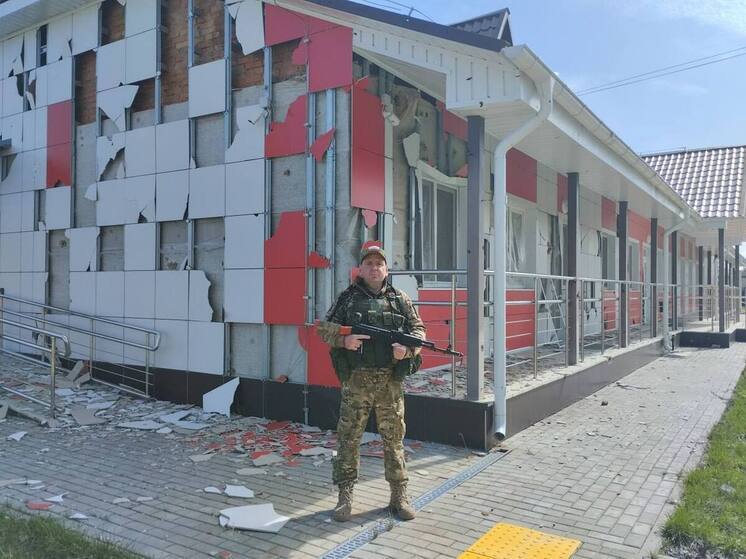Глава комитета соцзащиты Брежнев завершил службу в отряде «БАРС-Курск»