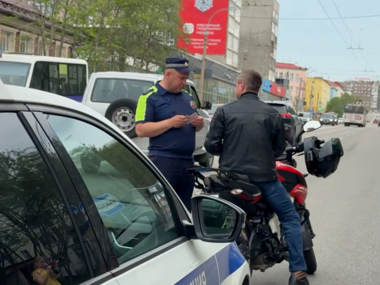 На дорогах Мурманской области участились ДТП с мотоциклистами