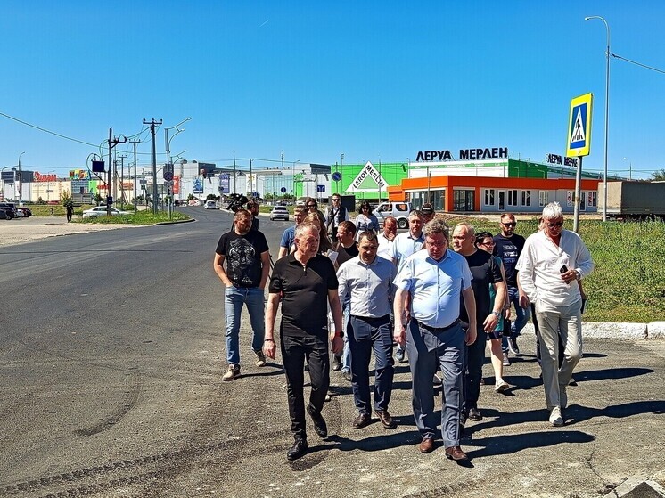 Качество выполнения ремонта дорог проверили в самарском мкр. Крутые Ключи