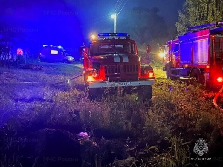 Пожилой сельчанин погиб при пожаре в Ядринском округе