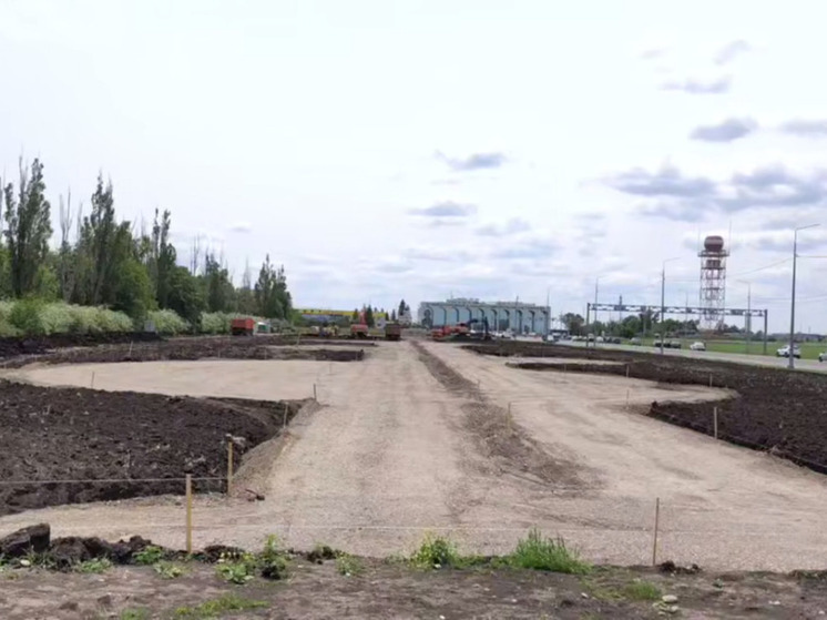 Мэр Ставрополя: началось строительство сквера возле аэропорта им. А.В.Суворова