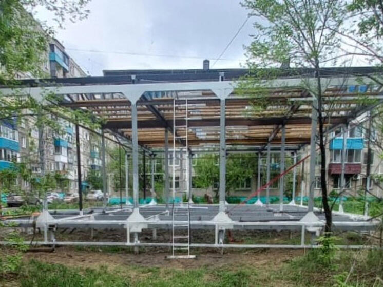 В Хабаровском крае в разгаре строительство двух павильонов «Здоровья»