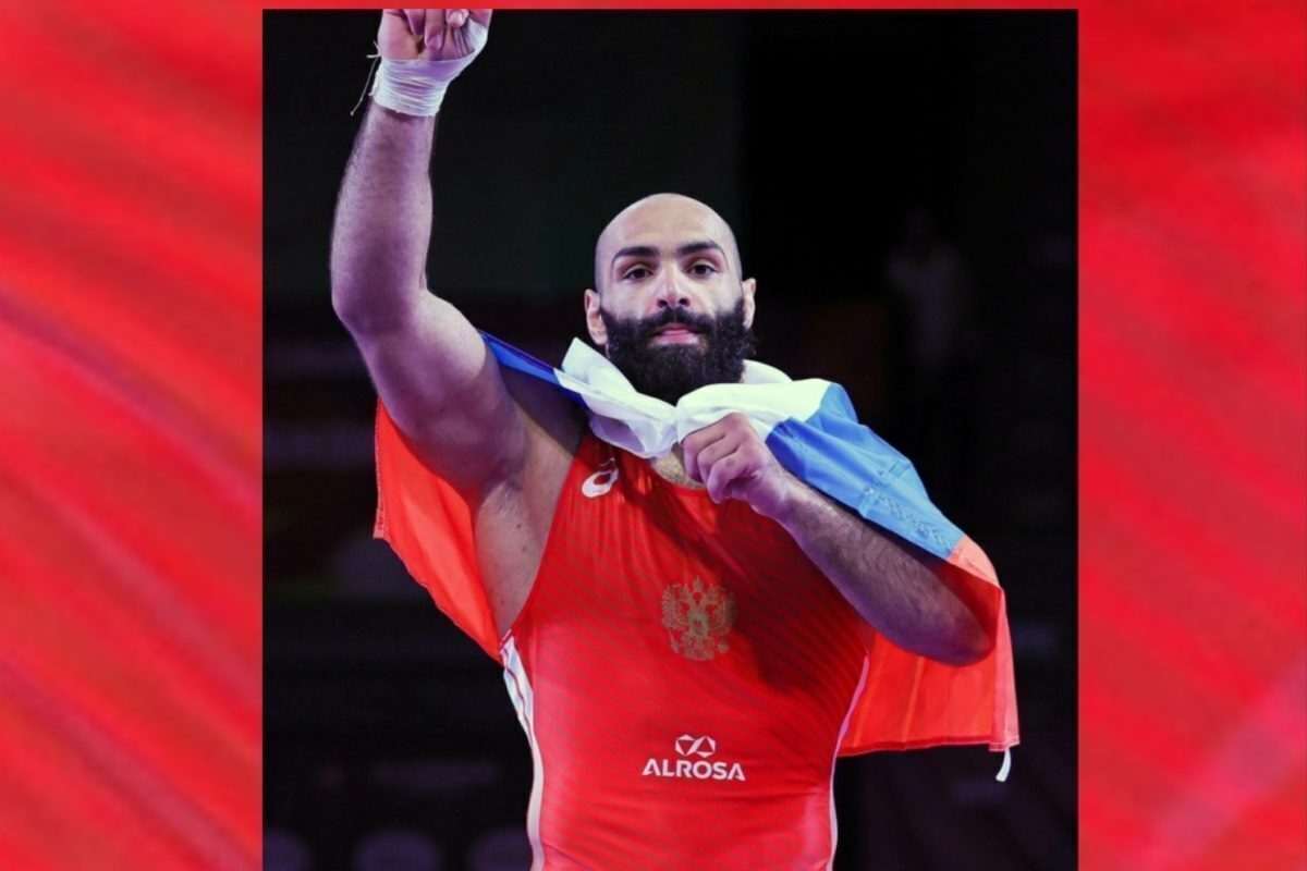 Саргсян стал четырехкратным чемпионом России по греко‑римской борьбе