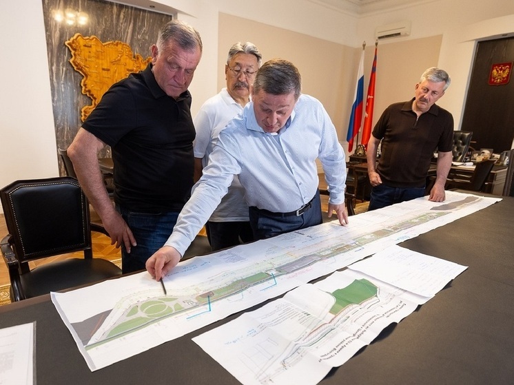 Андрей Бочаров поручил разработать концепцию прибрежной части Волгограда