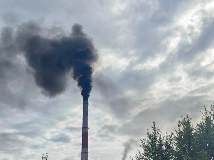 Жители Северодвинска заметили черный дым из труб ТЭЦ-1