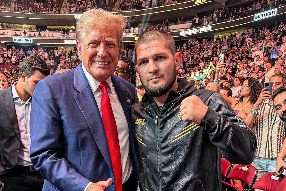 Дональд Трамп посетил турнир UFC 316 в Нью-Джерси