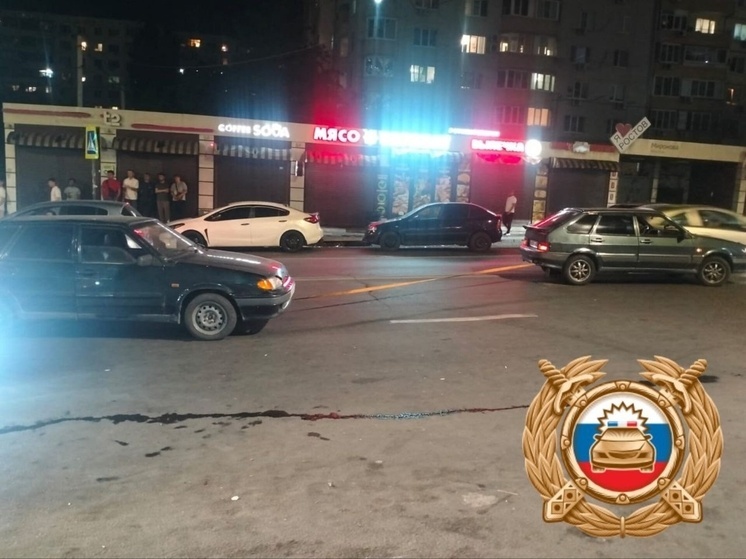 В Ростове двух девочек сбили на пешеходном переходе
