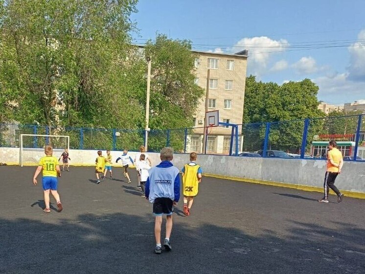В Тамбове отметили Всероссийский День футбола зрелищным дворовым турниром