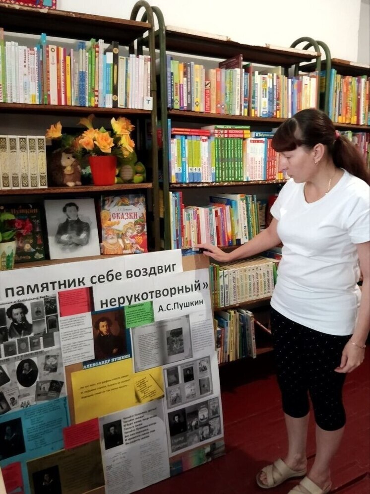 Новогоровская сельская библиотека отметила День русского языка литературным праздником