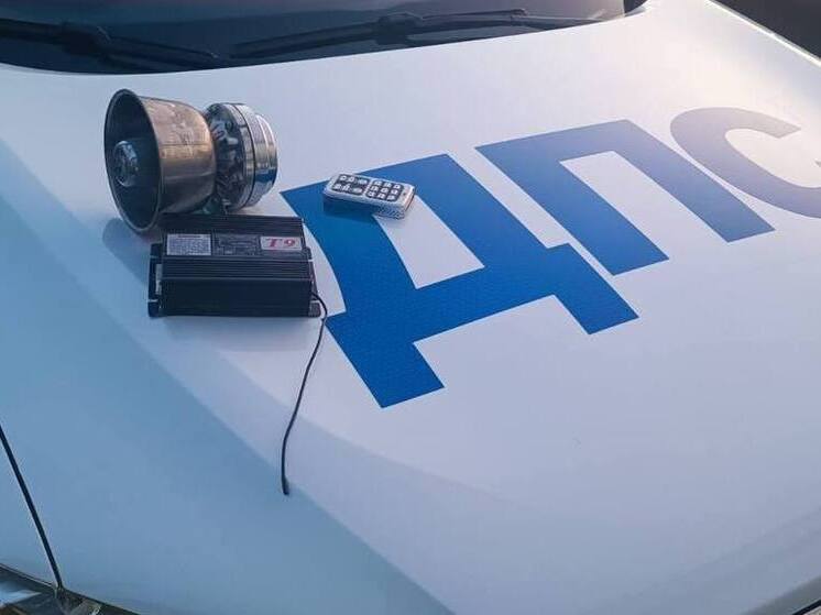 В Петербурге сотрудники ДПС «стопанули» машину с звуковыми сюрпризами