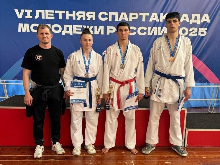 Каратисты из Дагестана добыли три медали VI Спартакиаде молодежи России