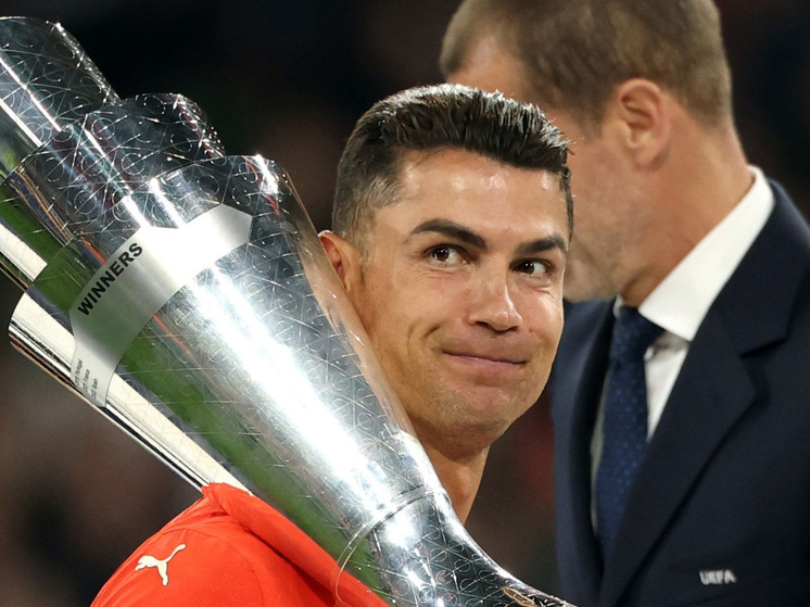 Криштиану Роналду заплакал после победы португальцев в финале Лиги наций УЕФА