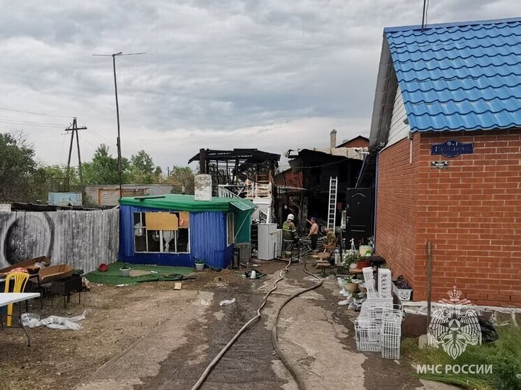 В выходные в Хакасии сгорел асфальтный завод