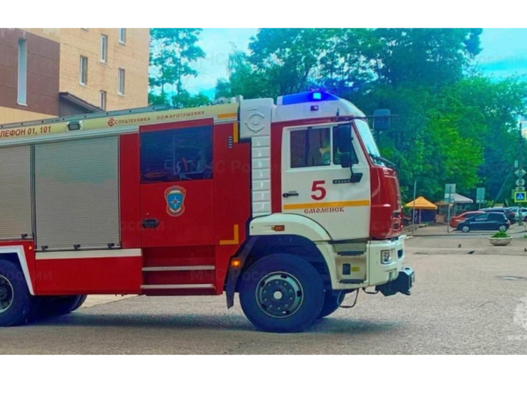 В Смоленске произошло очередное возгорание дома