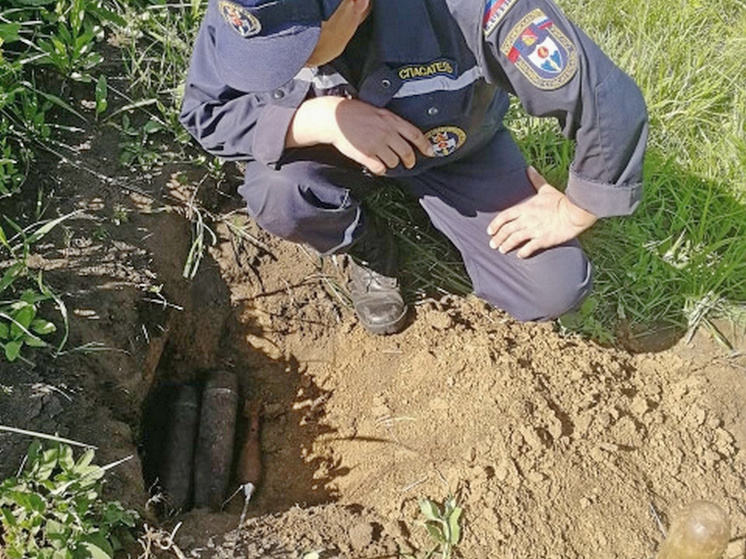 Отдыхающие нашли снаряд на пляже в Воронежской области