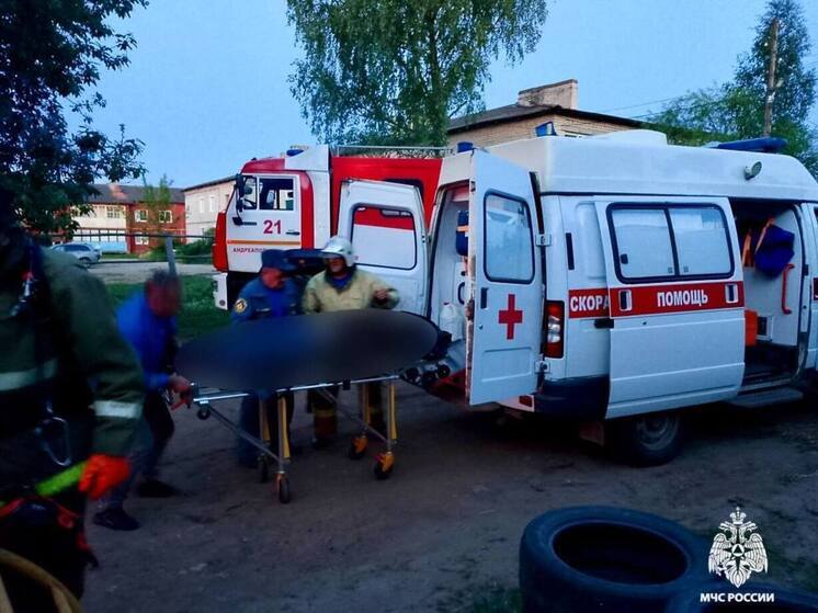 Жителя Тверской области госпитализировали после отравления при пожаре