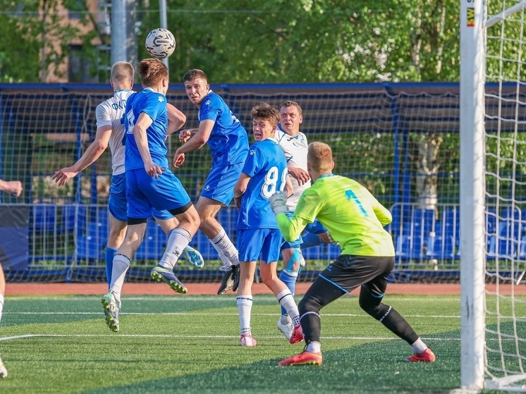 Футбольная команда «ГУОР-Карелия» провела первый домашний матч Чемпионата Северо-Запада