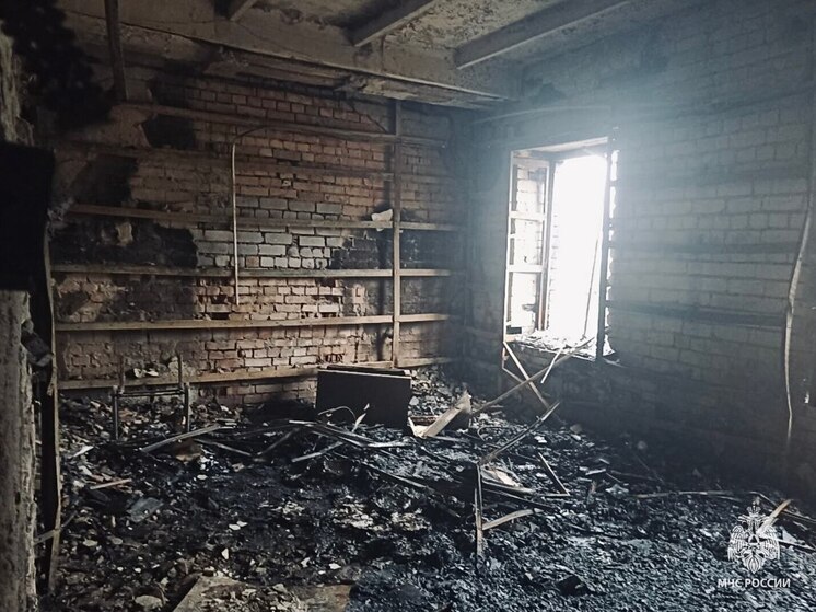 Баня загорелась в Опочецком округе