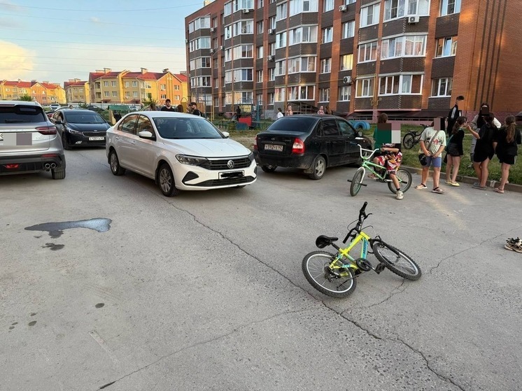 Под Рязанью водитель Volkswagen сбила шестилетнего велосипедиста