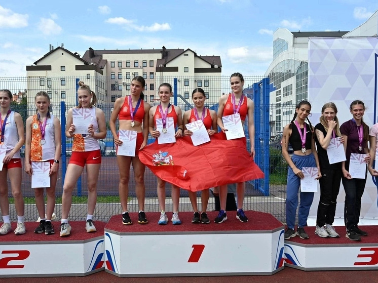 Орловские легкоатлеты установили медальный рекорд на чемпионате ЦФО
