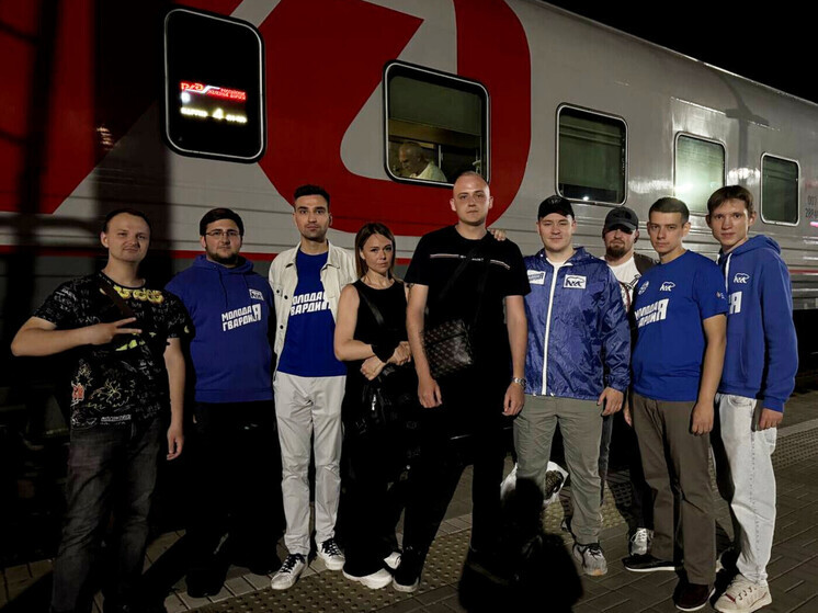 Молодогвардеец отправился добровольцем в зону специальной военной операции